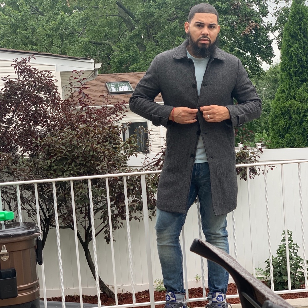H&M Tweed Over Coat